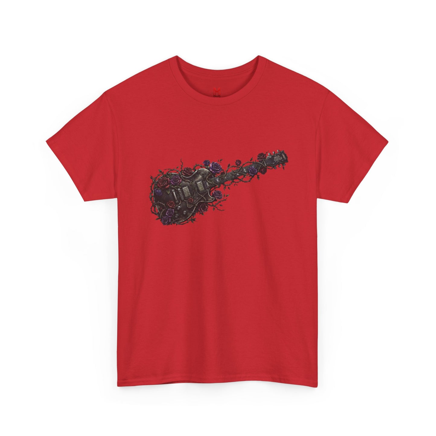 Electric Guitar Floral T-Shirt