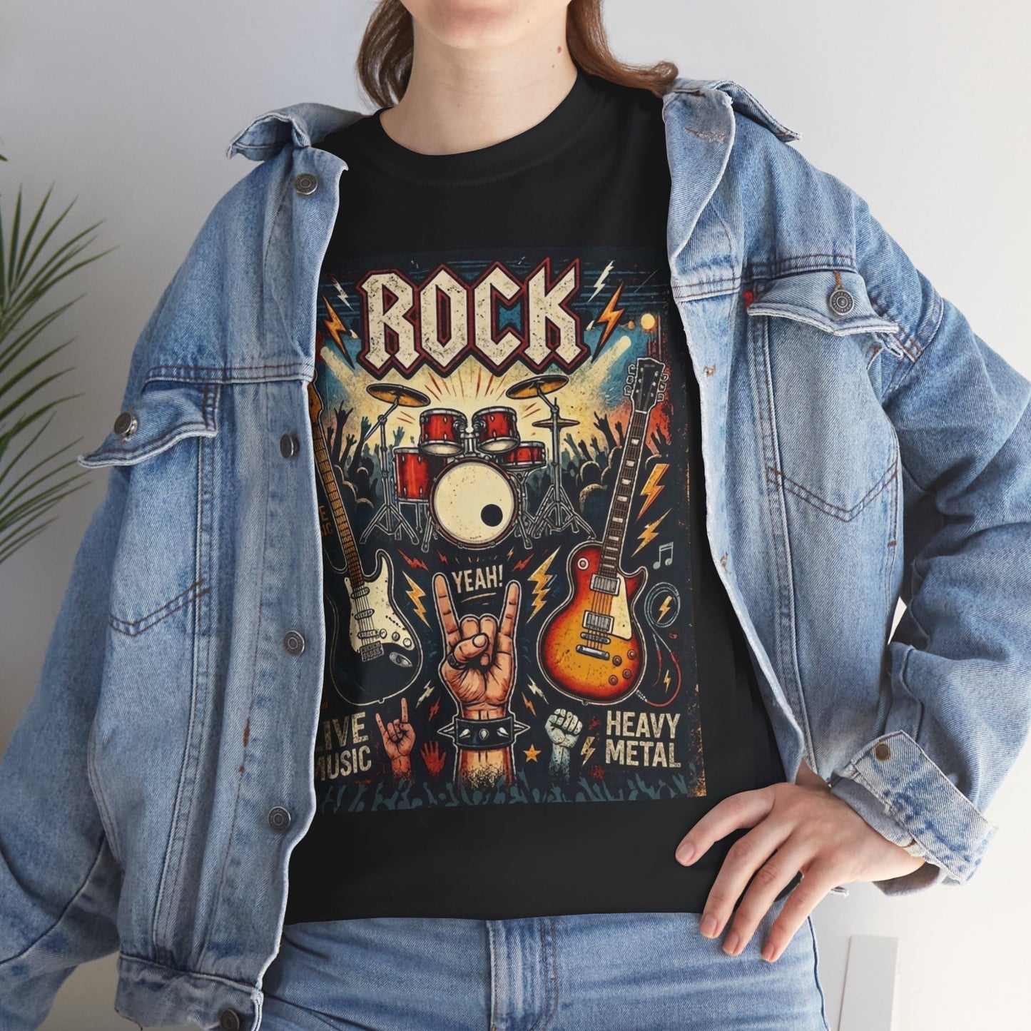 T-shirt vintage Rock