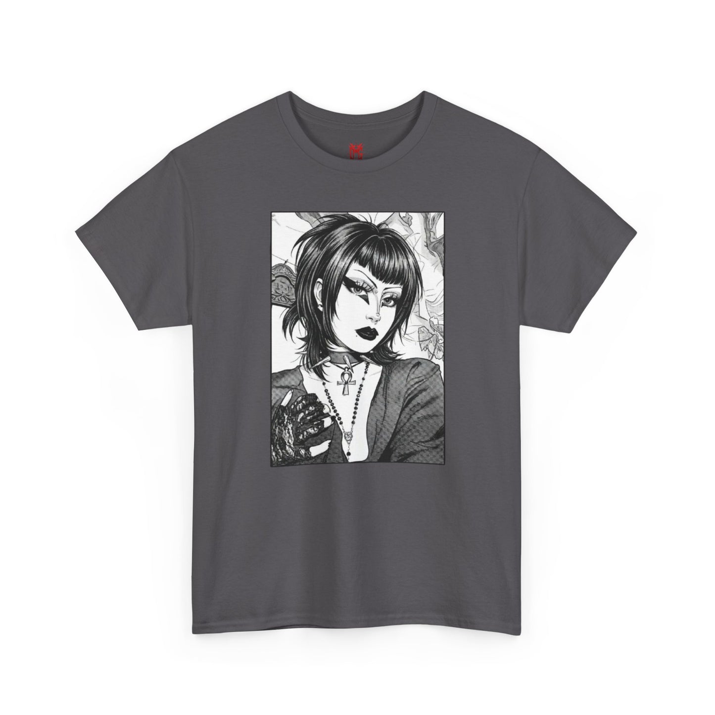 Gothic Manga Portrait T-Shirt