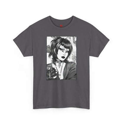 Gothic Manga Portrait T-Shirt