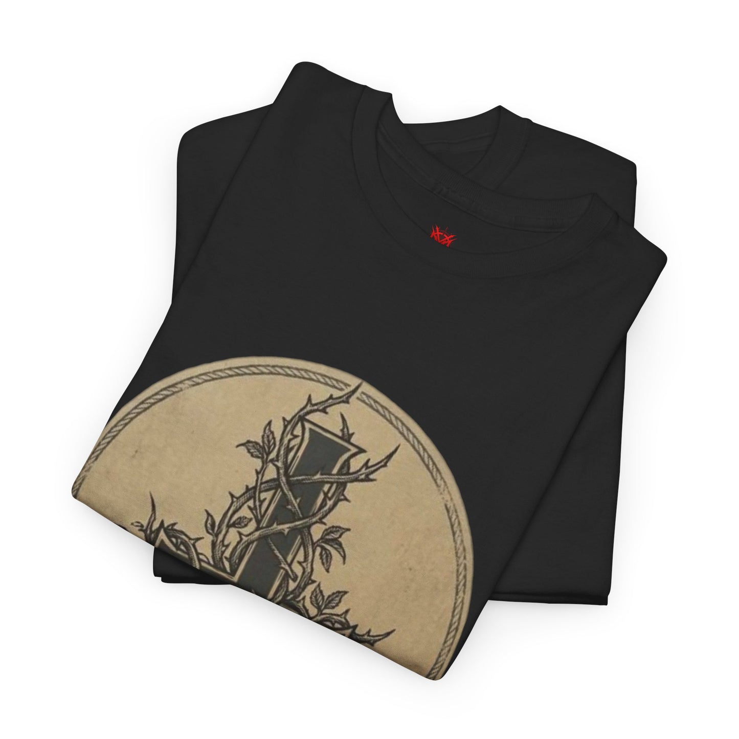 Gothic Thorn Cross T-Shirt