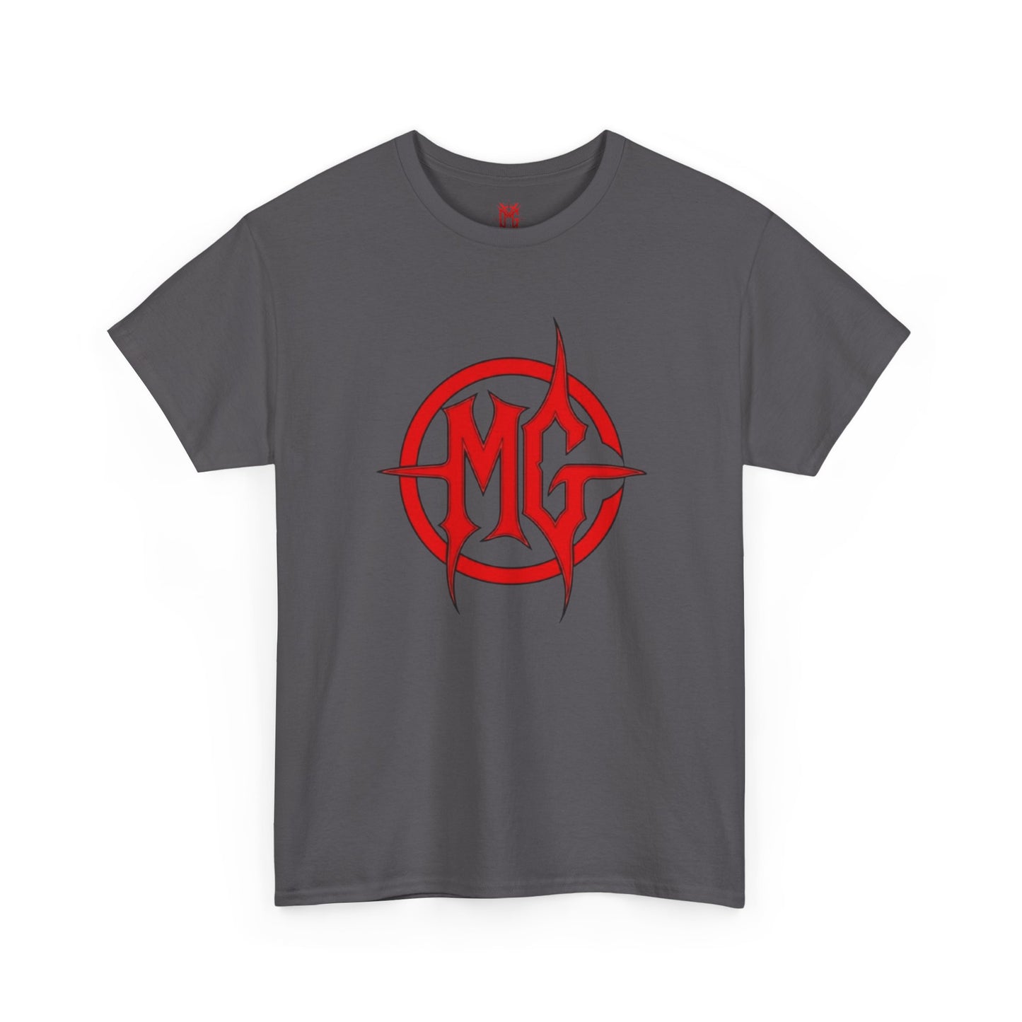 T-shirt MG rouge avec logo