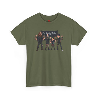 T-shirt famille Heavy Metal