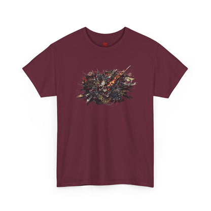 Galaxy Abstract Metal T-Shirt
