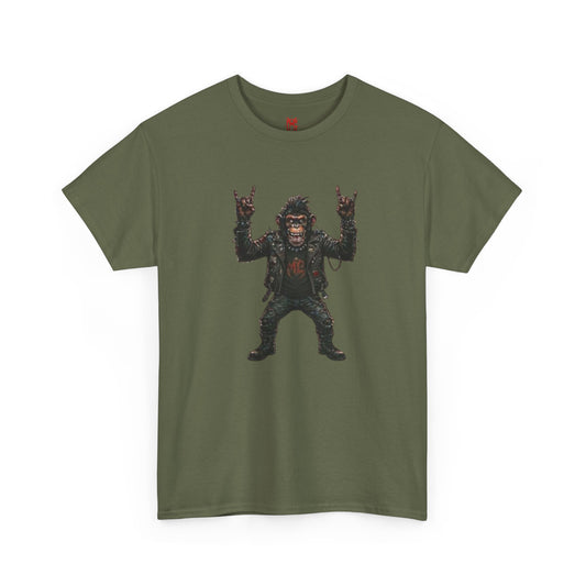 T-shirt Monkey Metal