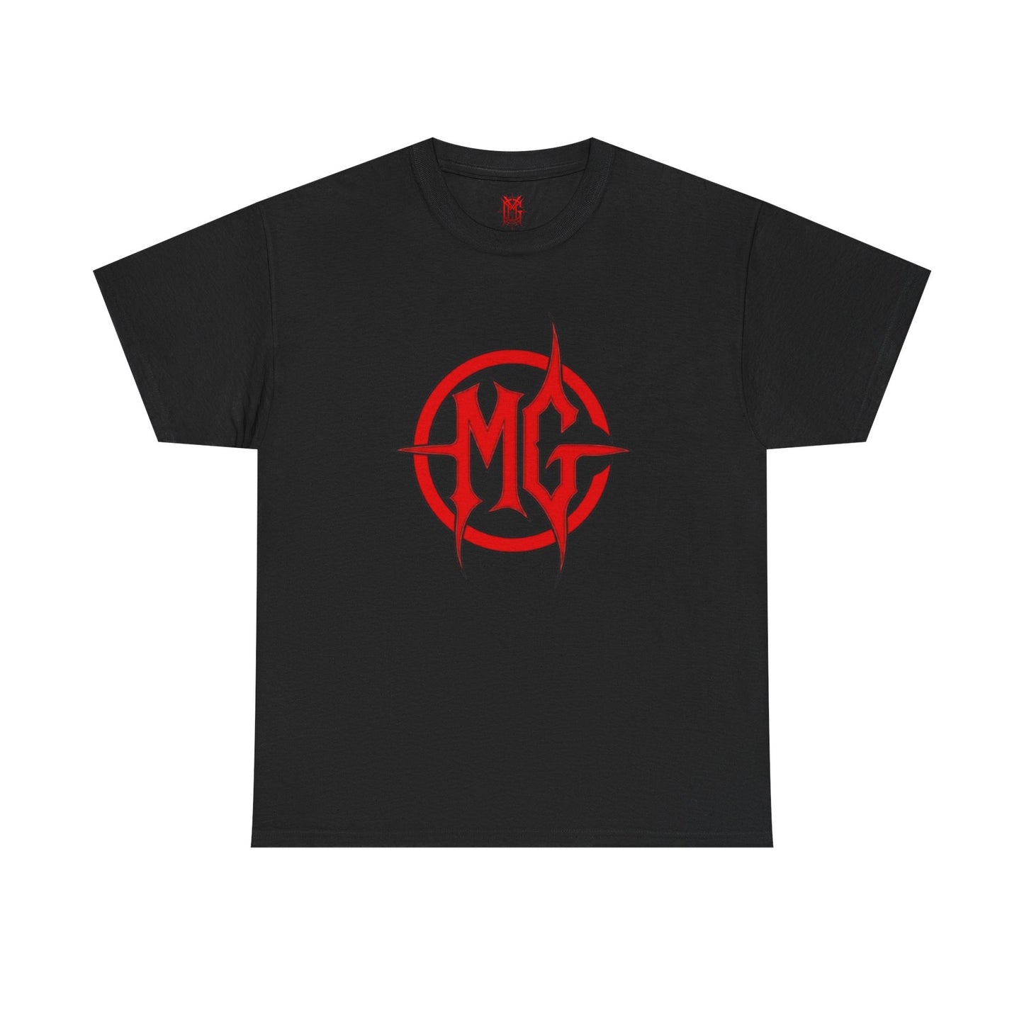 T-shirt MG rouge avec logo