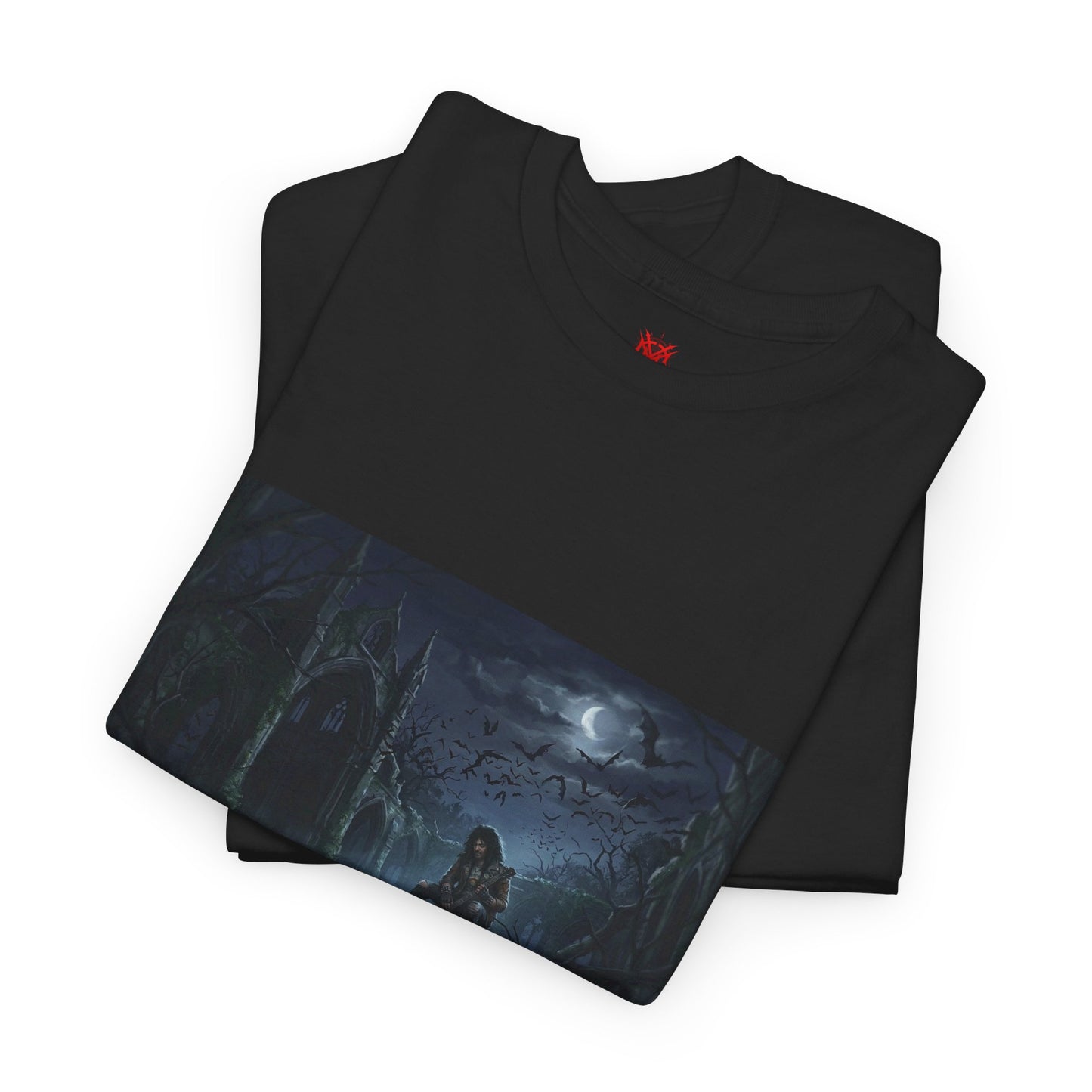 Gothic Moonlit Forest T‑Shirt