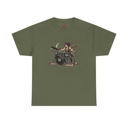T-shirt batteuse
