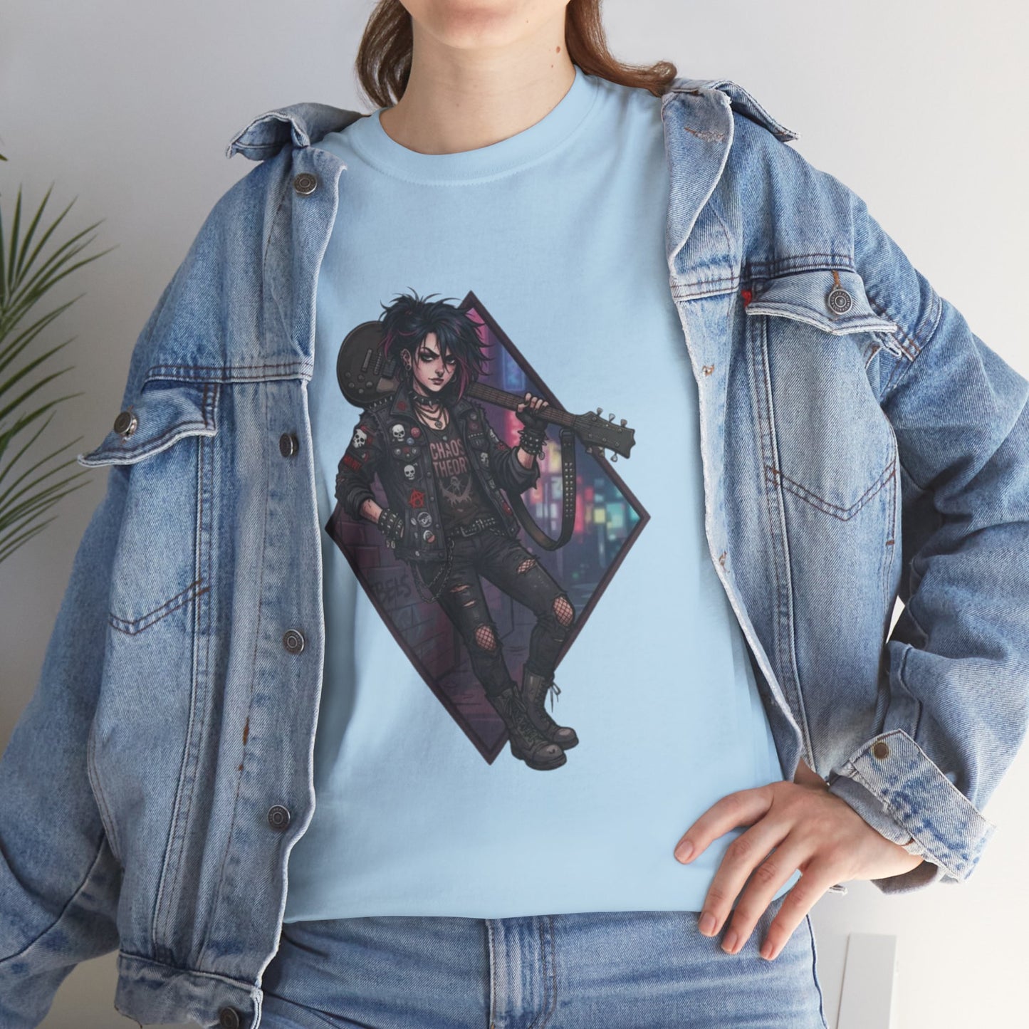 Gothic Rock Girl T-Shirt