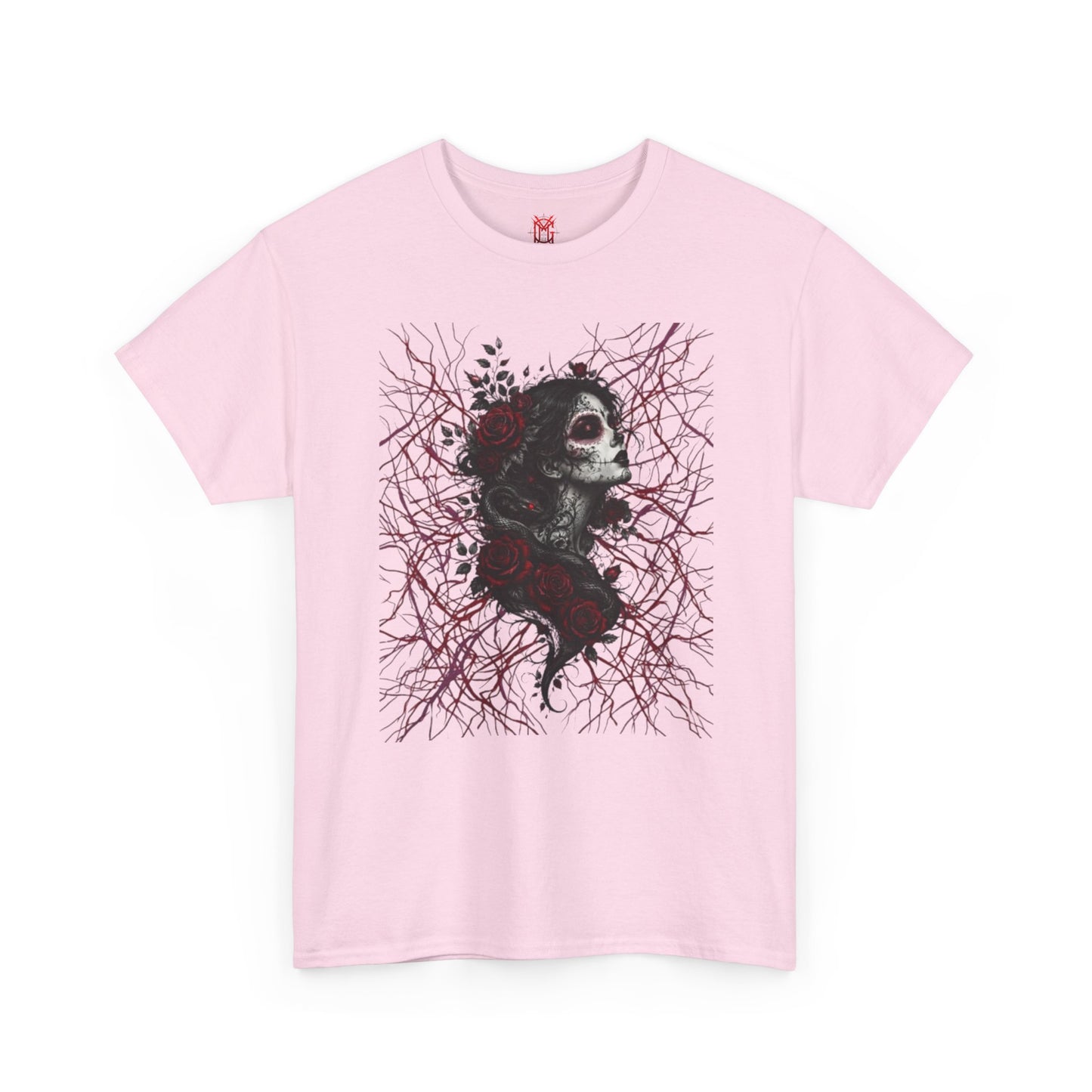 T-shirt Crâne et Roses