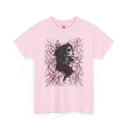T-shirt Crâne et Roses