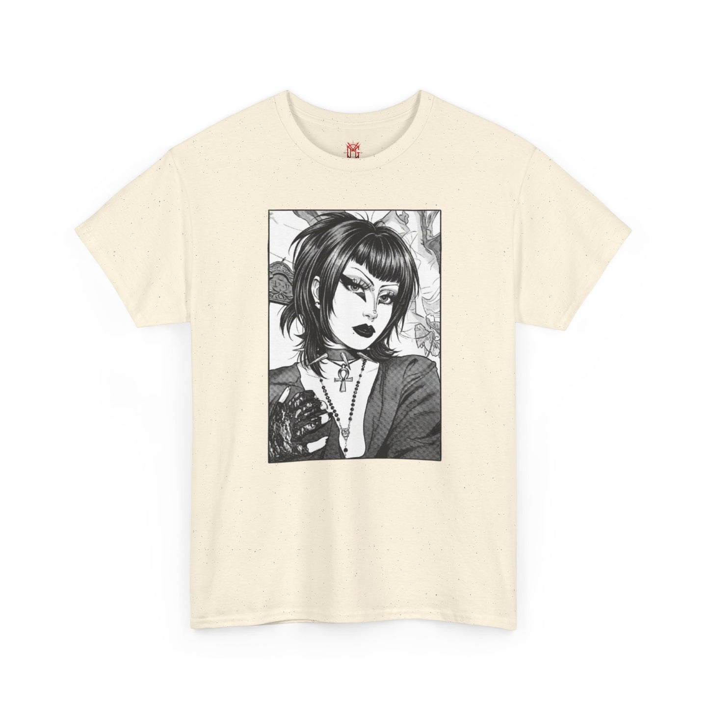 Gothic Manga Portrait T-Shirt