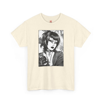 Gothic Manga Portrait T-Shirt