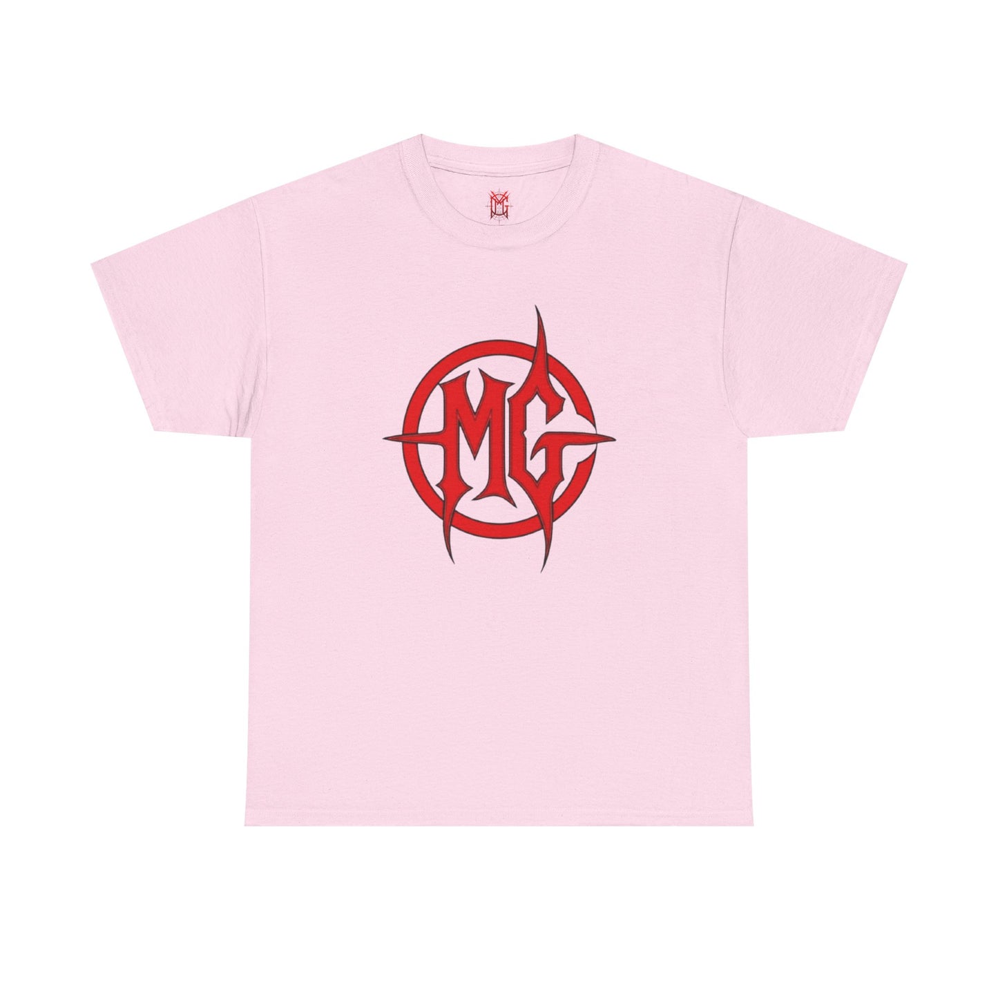 T-shirt MG rouge avec logo
