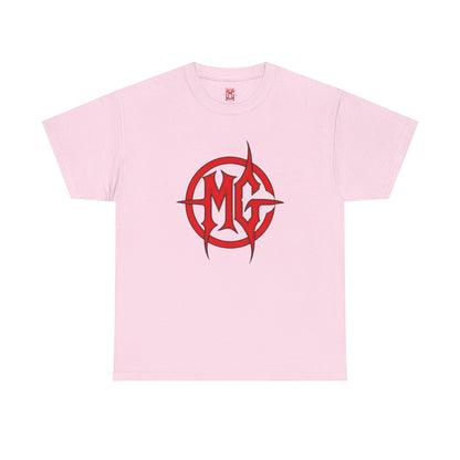 T-shirt MG rouge avec logo