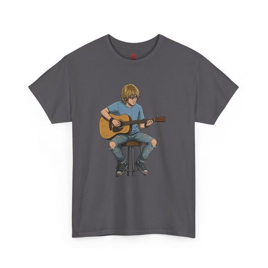 Homme Guitariste Acoustique T-Shirt