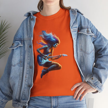 Neon Electric Guitar T-Shirt