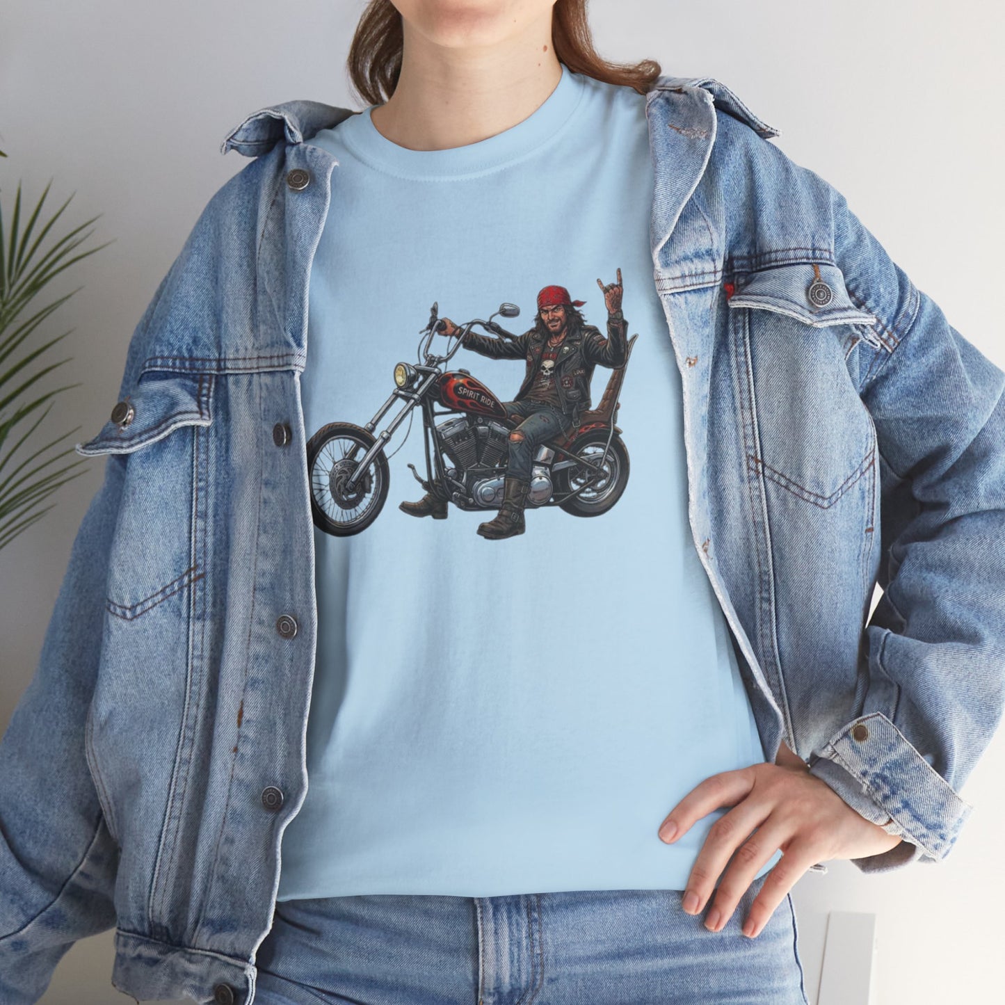 T-shirt moto biker