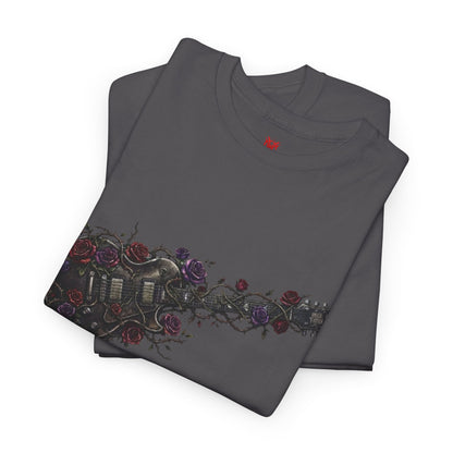 Electric Guitar Floral T-Shirt