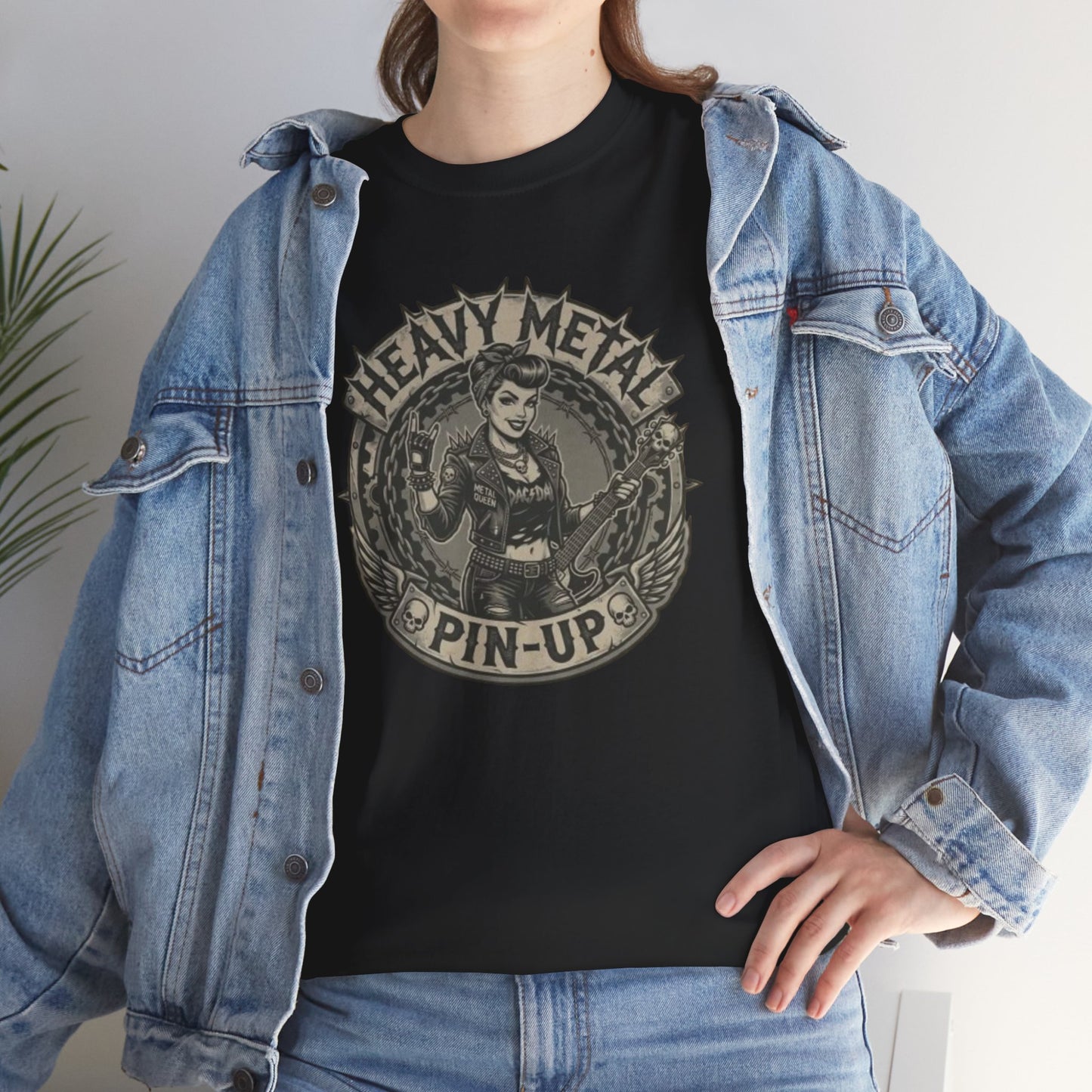 T-shirt Pin-up Heavy Metal