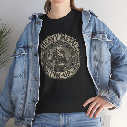 T-shirt Pin-up Heavy Metal