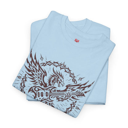 T-shirt aigle tribal rock