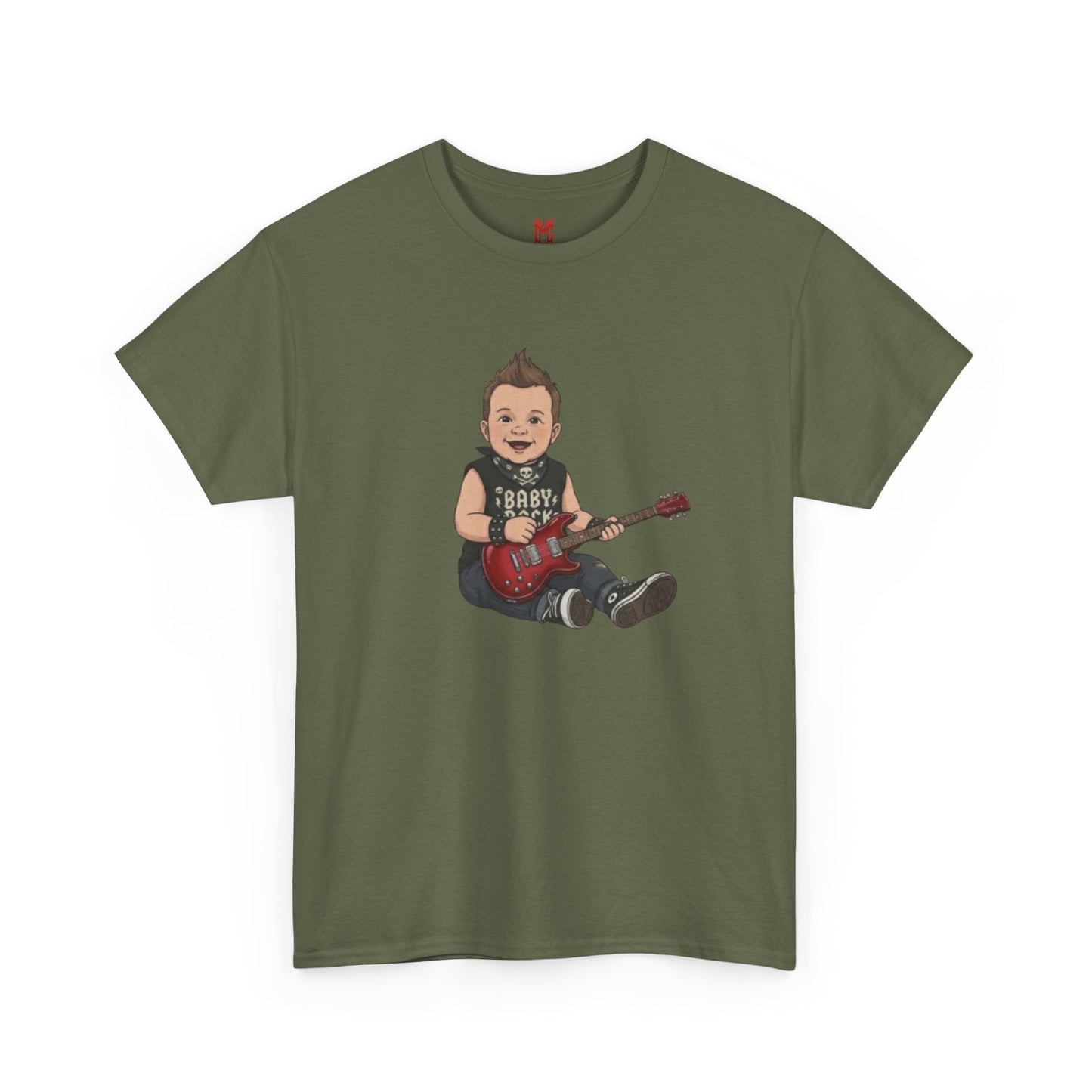 T-shirt bébé guitare