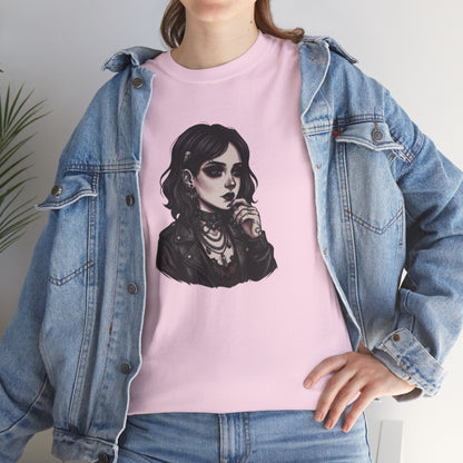 T-shirt Portrait Gothique