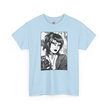 Gothic Manga Portrait T-Shirt
