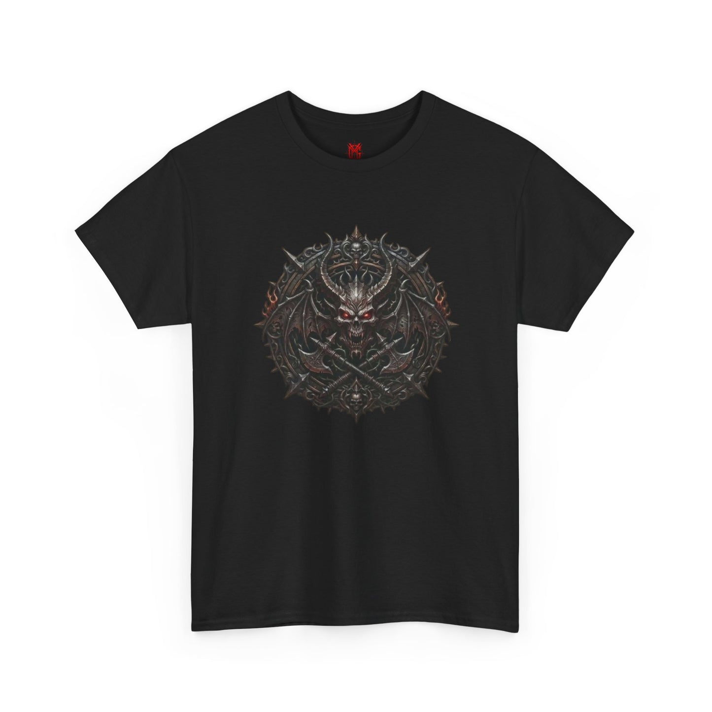 T-shirt crâne de démon sombre