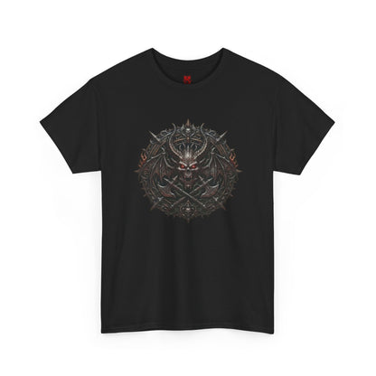 T-shirt crâne de démon sombre