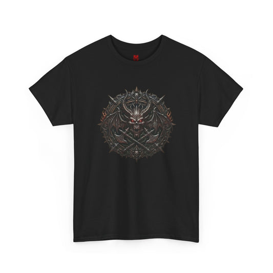 T-shirt crâne de démon sombre