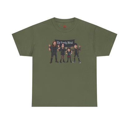 T-shirt famille Heavy Metal