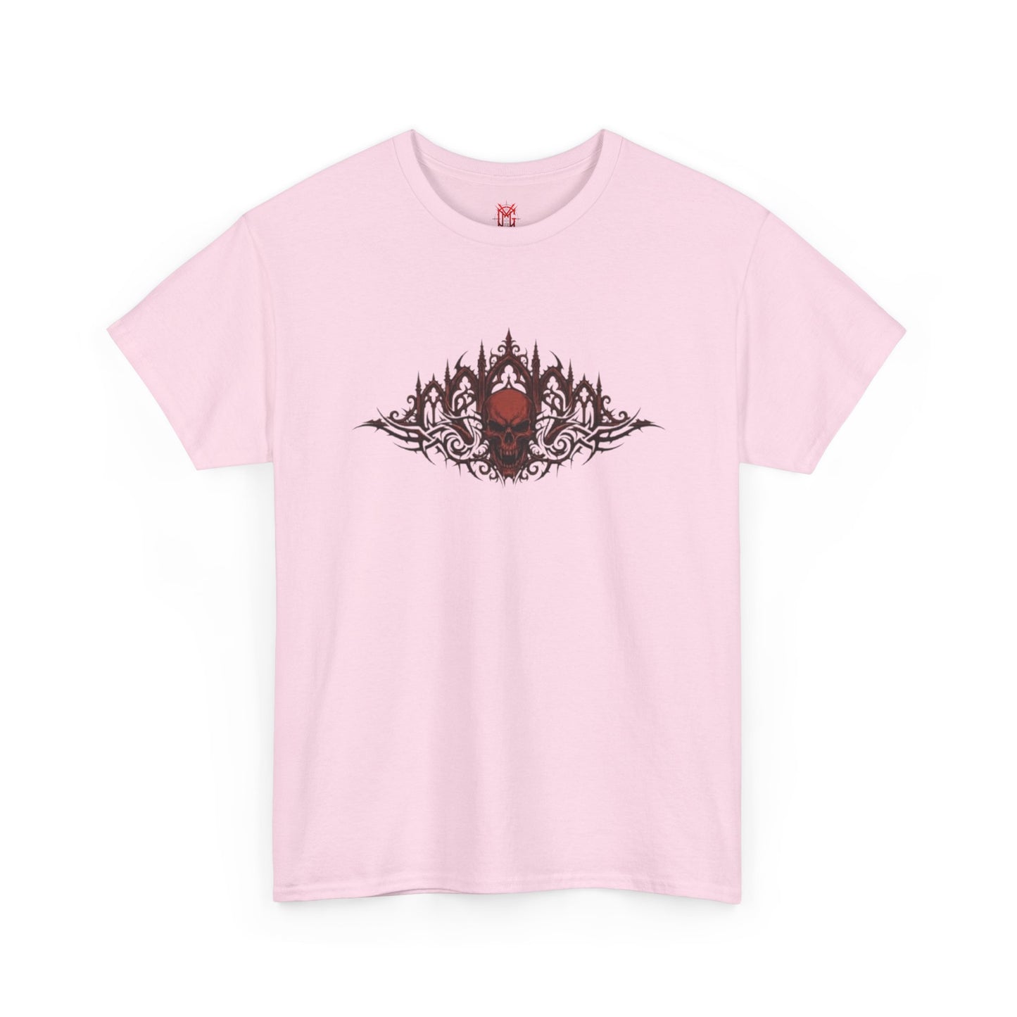 Gothic Red Skull T-Shirt
