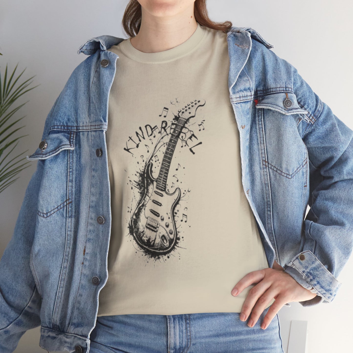 T-shirt guitare Kind & Rebel