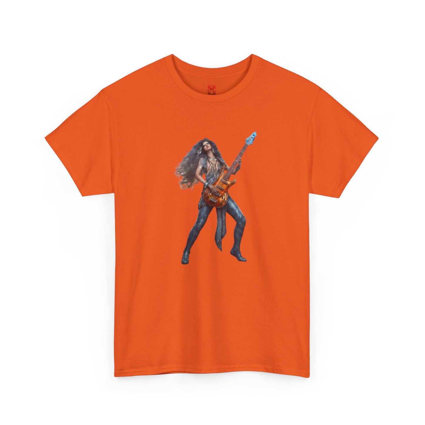 T-shirt fille guitariste électrique
