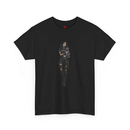T-shirt Chat Rocker Gothique