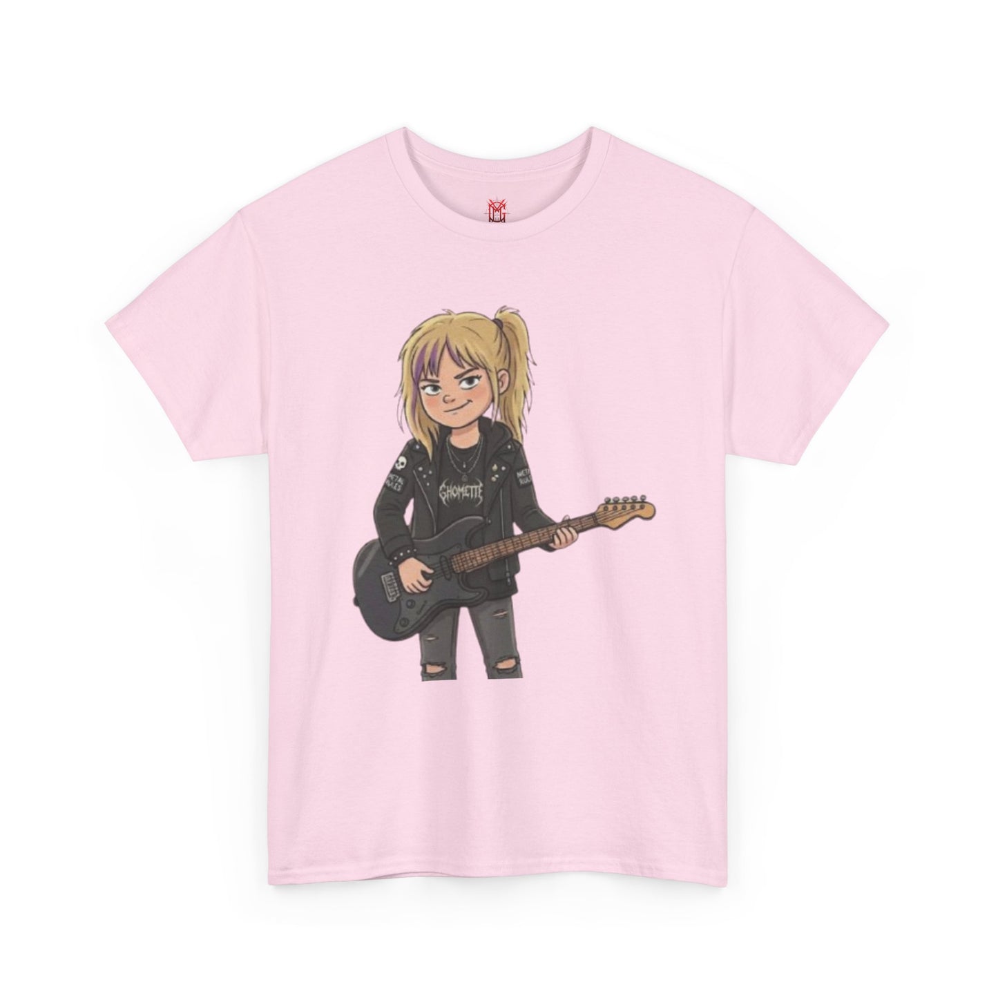 T-shirt Fille guitariste
