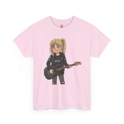 T-shirt Fille guitariste