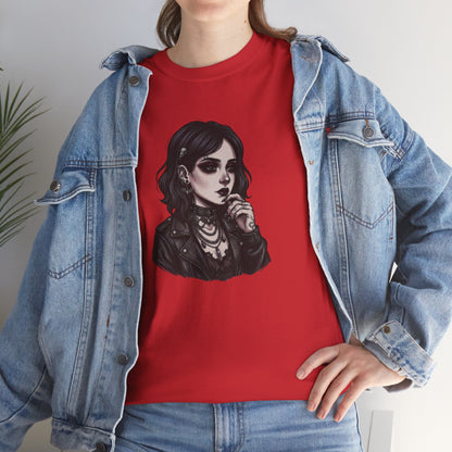 T-shirt Portrait Gothique