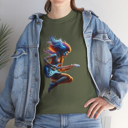 Neon Electric Guitar T-Shirt