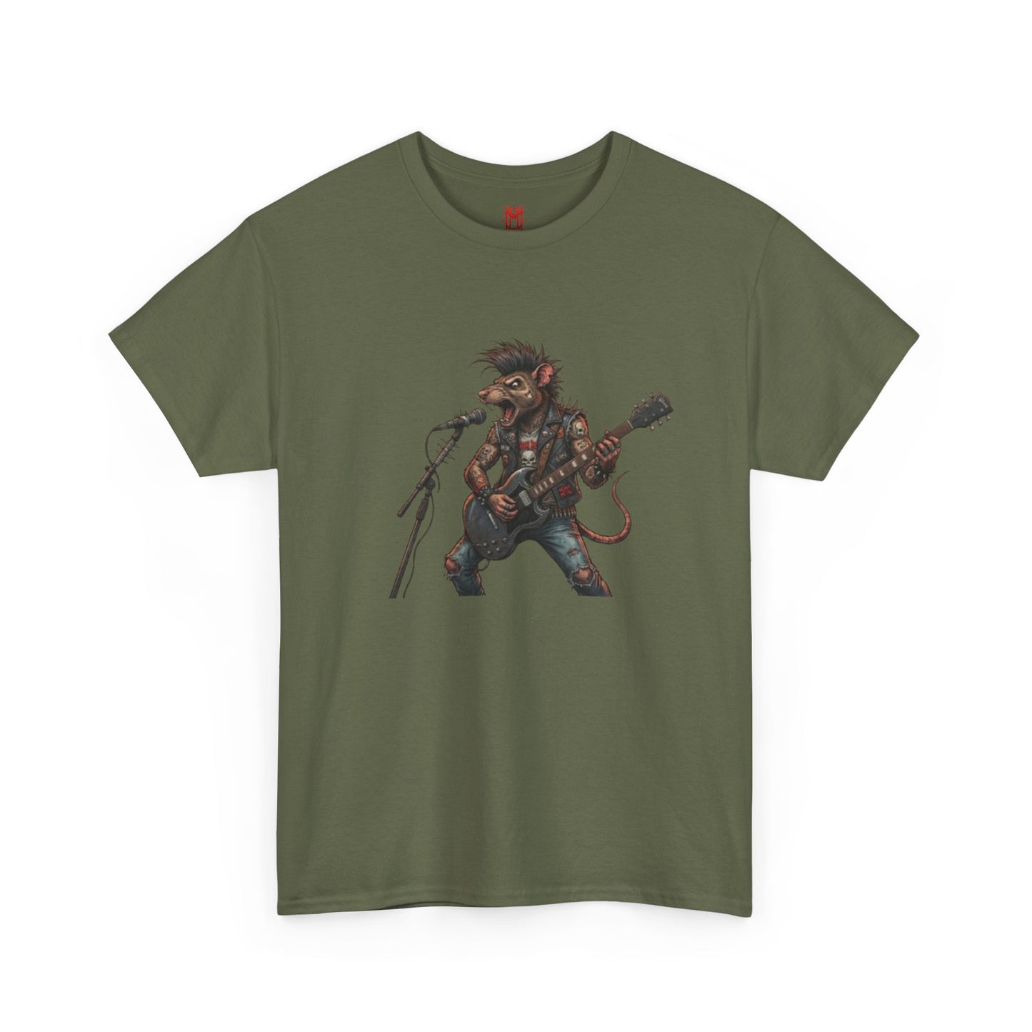 T-shirt guitariste Rock Rat
