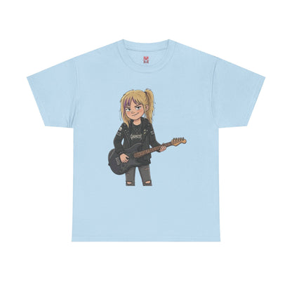T-shirt Fille guitariste
