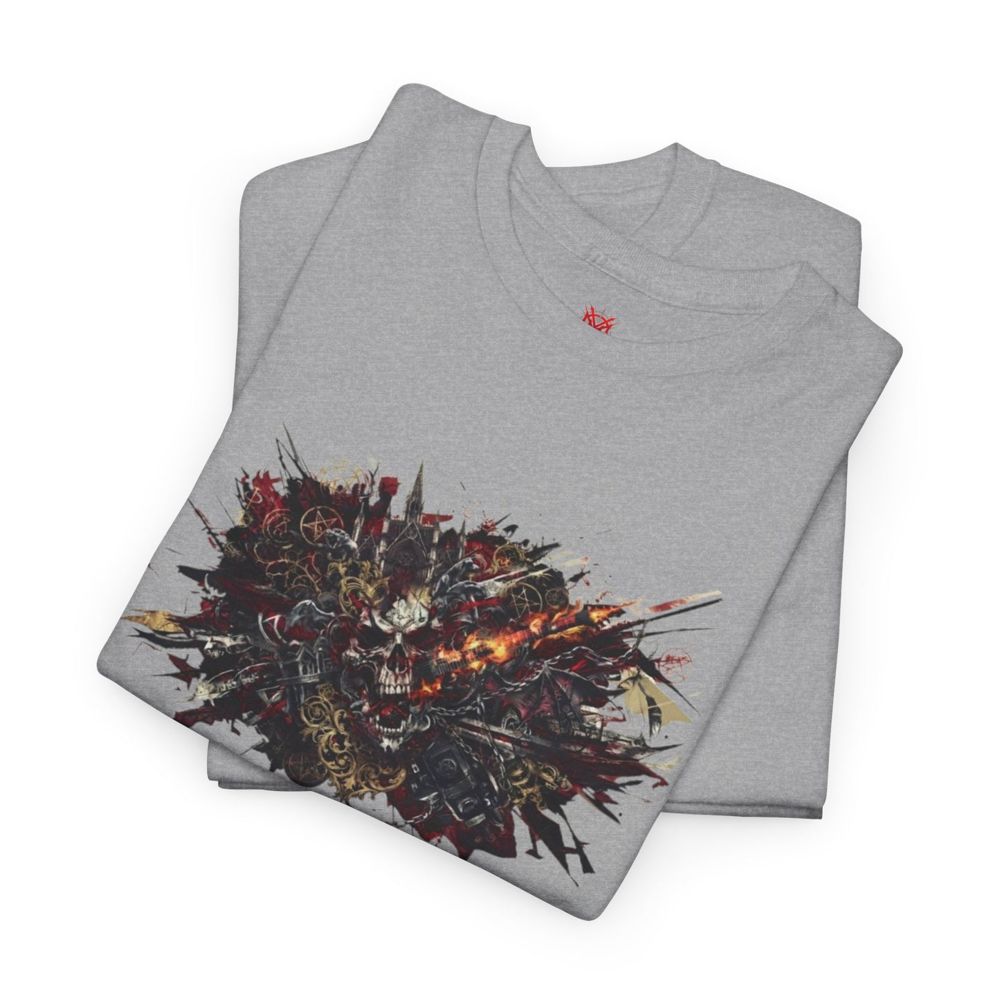 Galaxy Abstract Metal T-Shirt