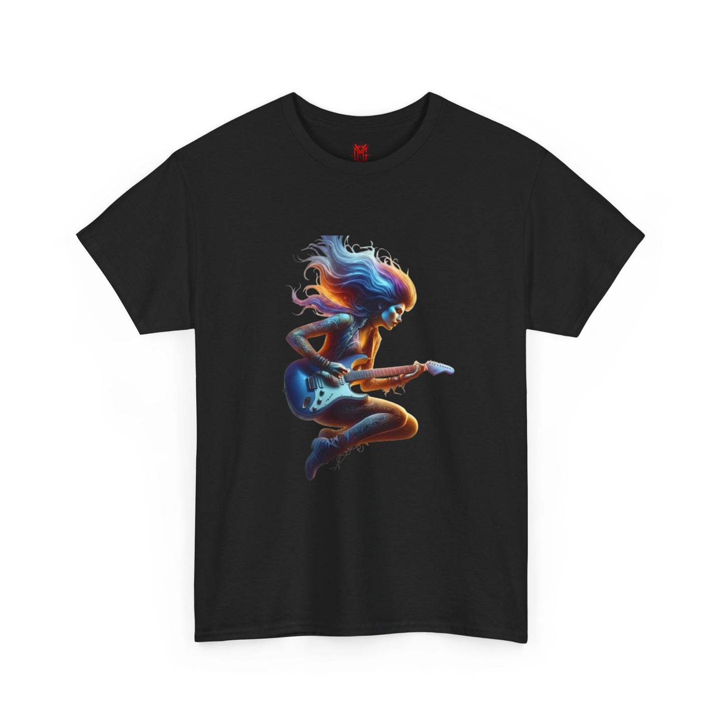 Neon Electric Guitar T-Shirt