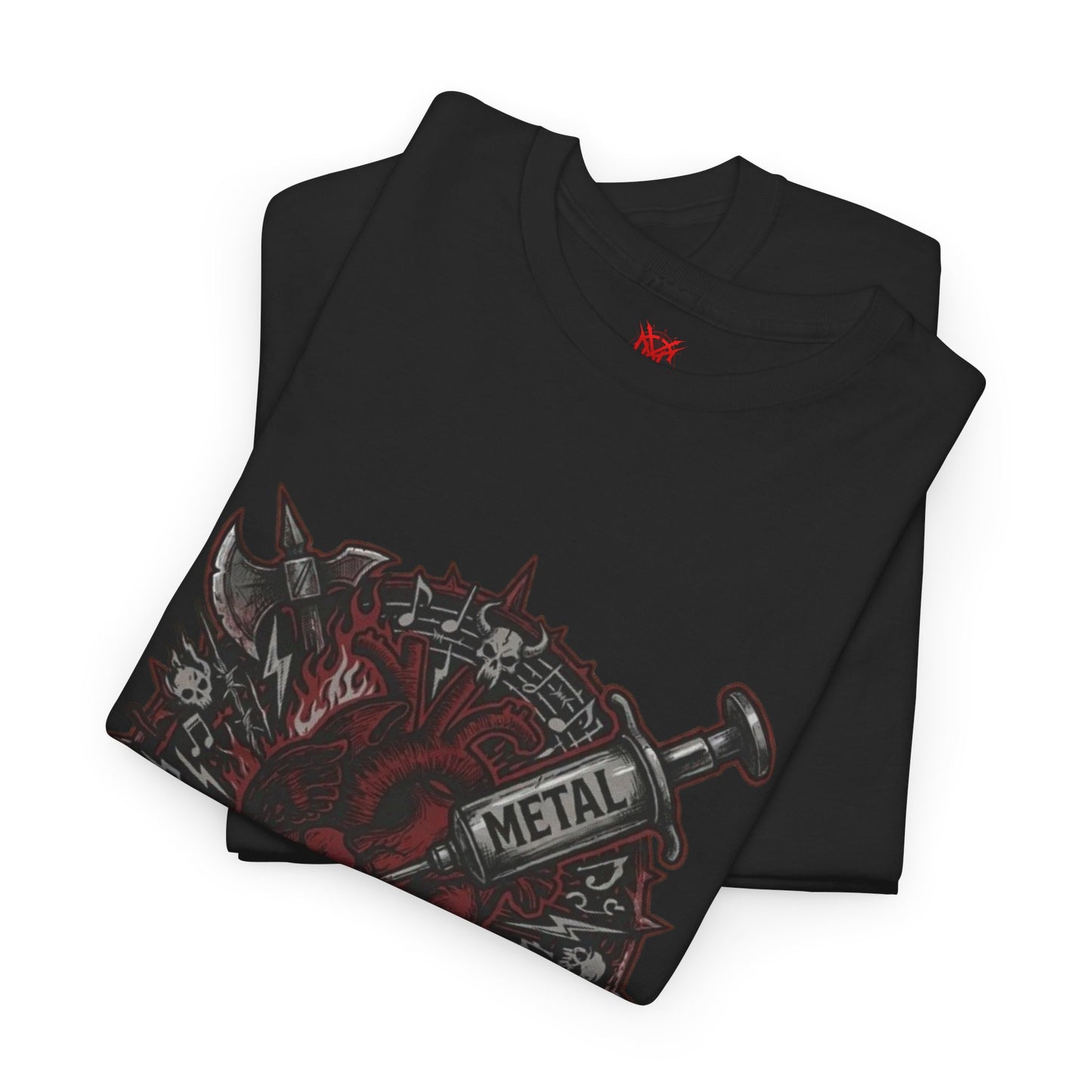 Metal heart Music T-Shirt