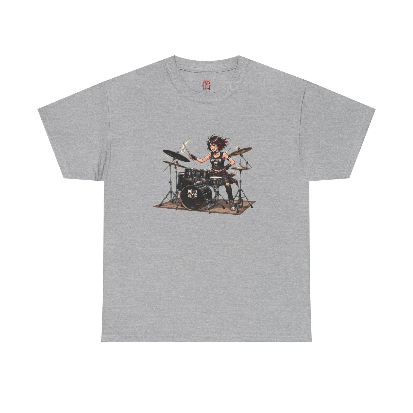 T-shirt batteuse