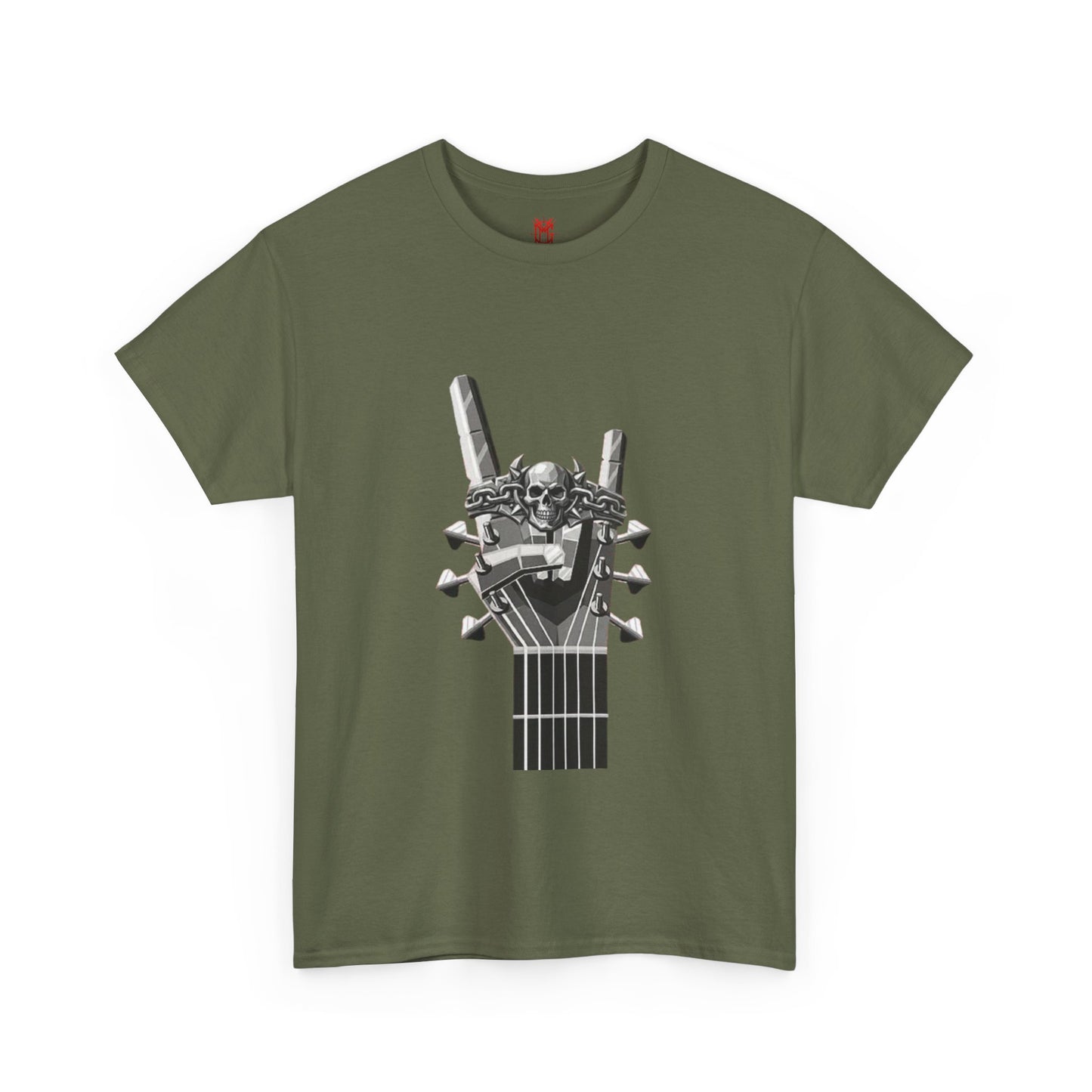 Guitar Skull  T-Shirt