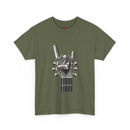 Guitar Skull  T-Shirt