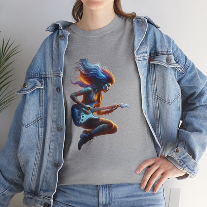 Neon Electric Guitar T-Shirt